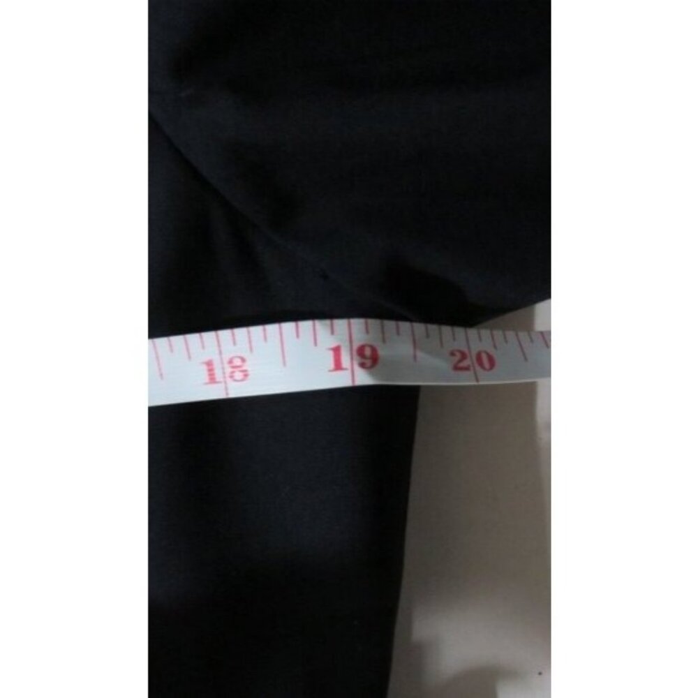 ESCADA Navy 100% Italian Wool Silk Suit Blazer Jacket size 42 US 12 - Picture 6 of 9